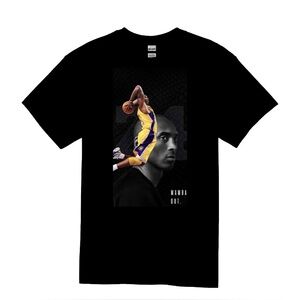 Black Graphic T-Shirt Kobe Bryant